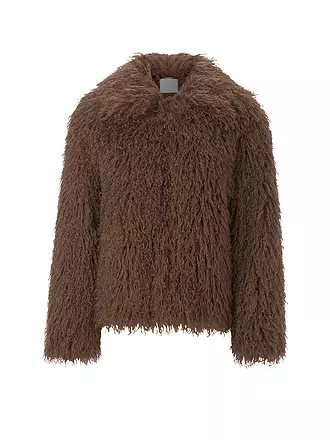 RICH & ROYAL | Jacke in Felloptik | 